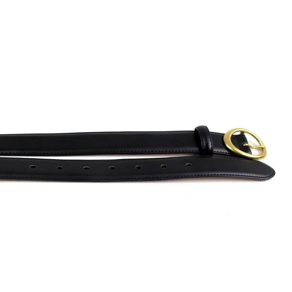 Chaoren BLACK REAL LEATHER 1 1/8